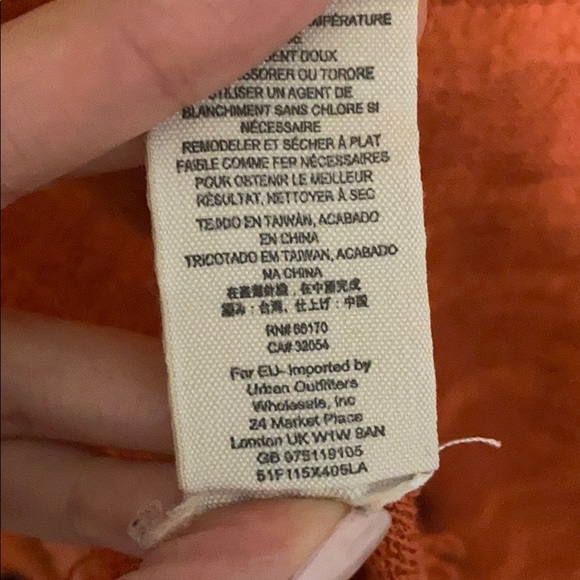 Free People Burnt Orange Cowl Neck Sweater - Picture 5 of 5